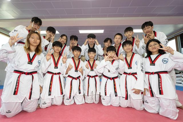 홍천 양덕중학교 태권도부