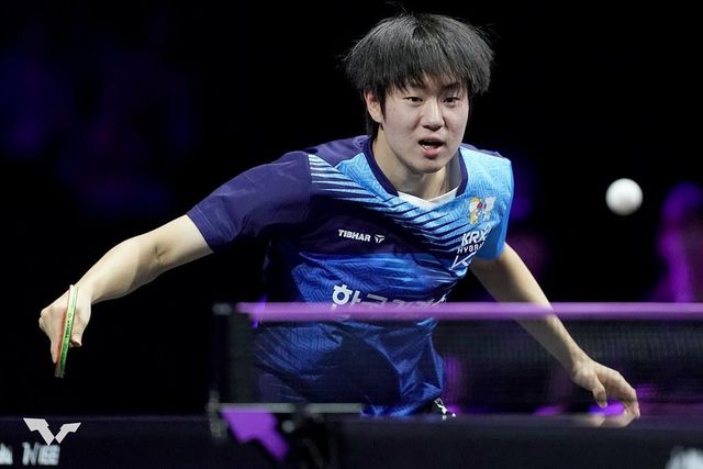 WTT 챔피언스 요코하마에 출전한 오준성