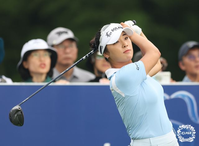 윤이나의 티샷.