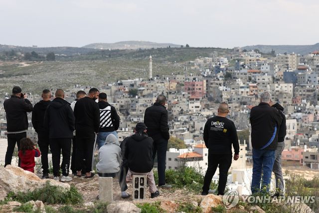 서안지구에서 내몰린 팔레스타인인들