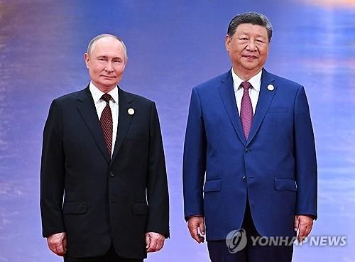 블라디미르 푸틴 러시아 대통령과 시진핑 중국 국가주석
