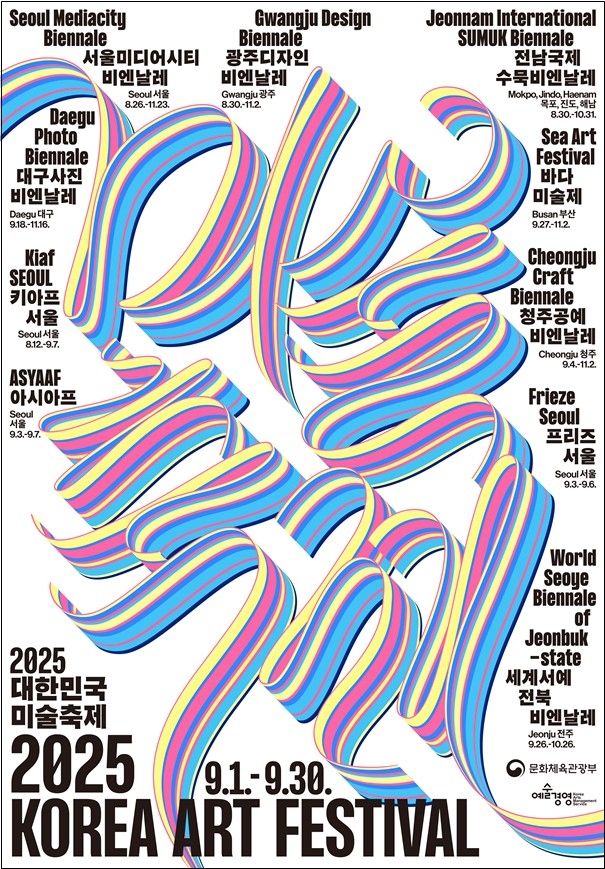 '2025 대한민국 미술축제' 포스터
