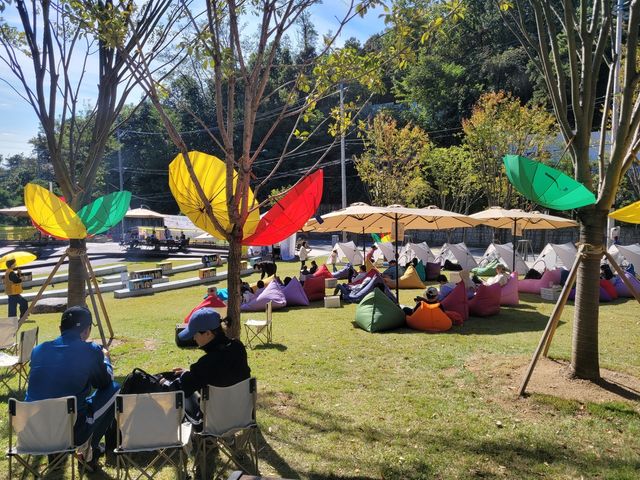 지난해 야외도서관 행사 모습