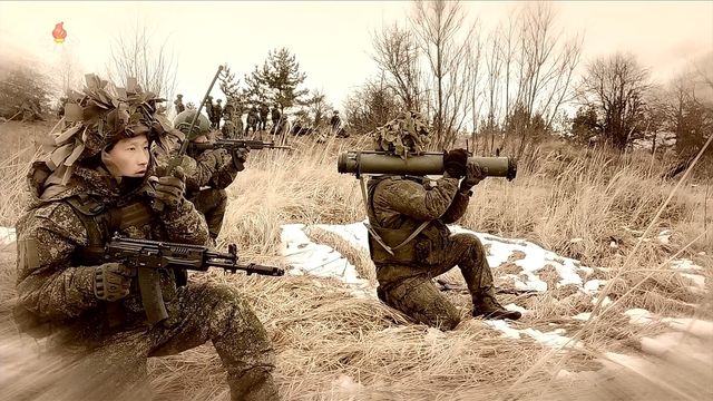 러시아 쿠르스크 전선에 배치된 북한군