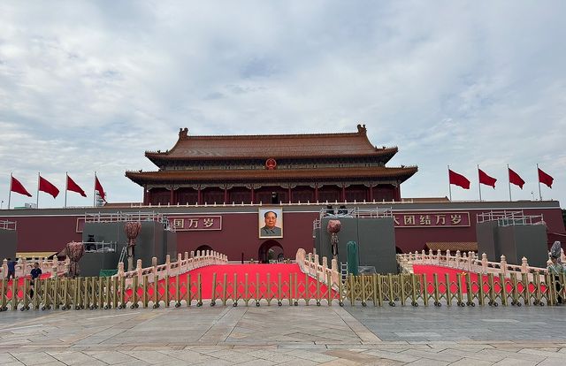 항일승전 80주년 앞둔 톈안먼