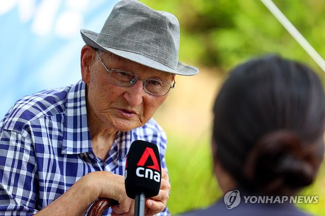 비전향장기수 안학섭 씨