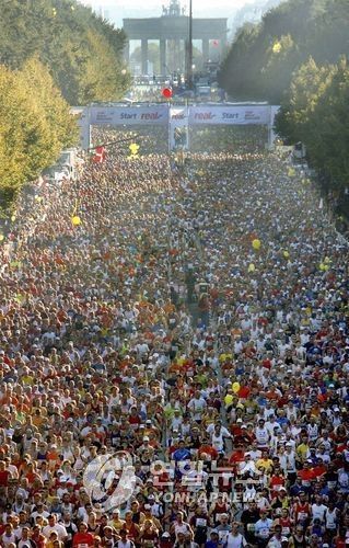 4만명 모인 2006년 베를린마라톤