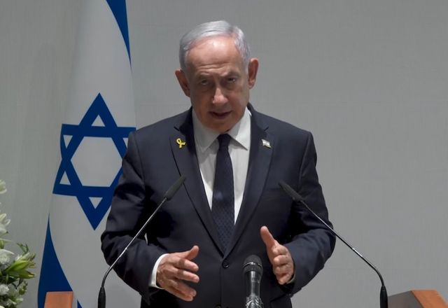 10일(현지시간) 베냐민 네타냐후 영상 성명