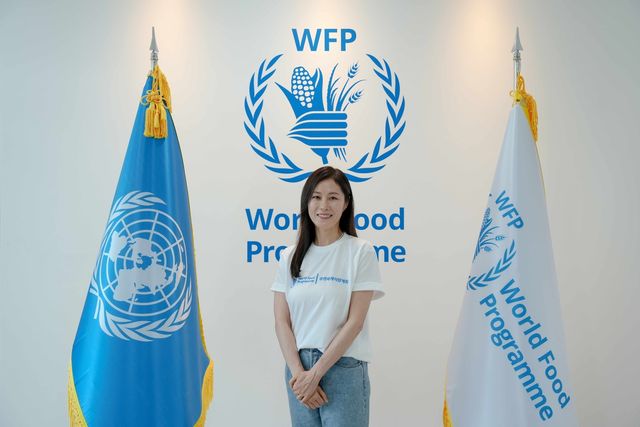 배우 문소리, WFP와 세계 기아 퇴치 위한 지지 호소