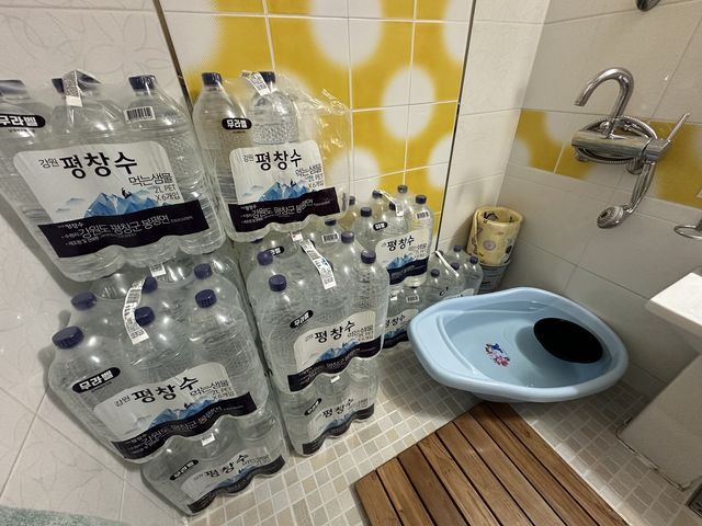 가정 어린이집도 '물과의 씨름'