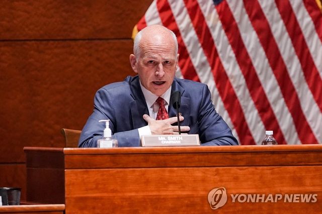 미국 하원 대표단 방중을 주도하는 민주당 애덤 스미스 의원