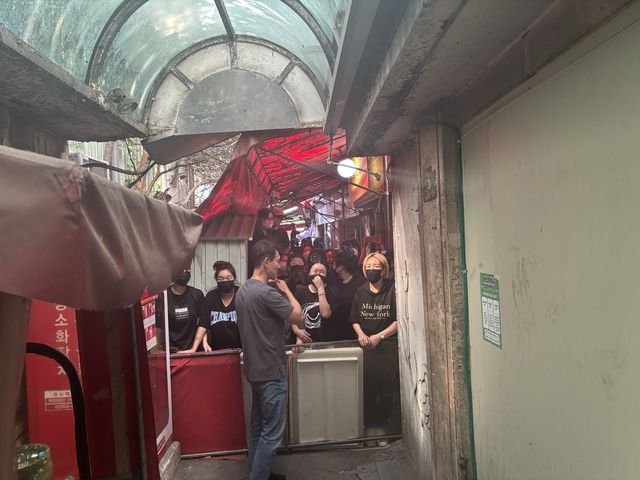 미아리 텍사스 대치상황