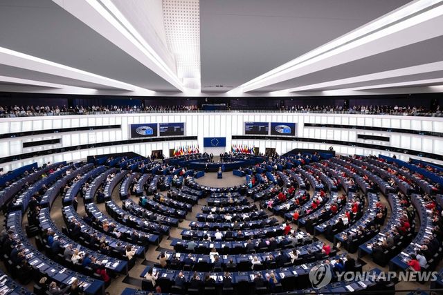 EU 집행위원장 연례 정책연설 현장