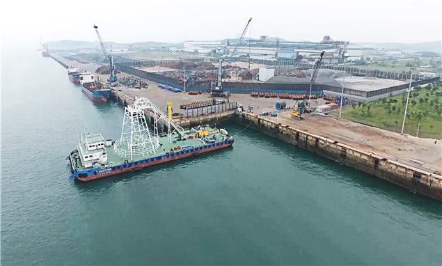 당진항 고대 부두