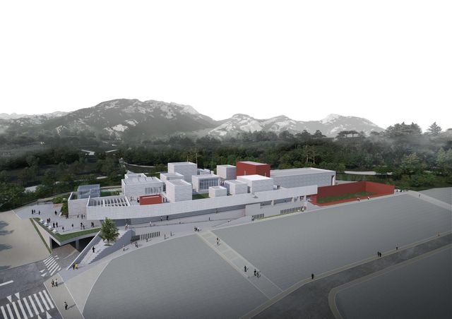 국립한국문학관 예상 조감도