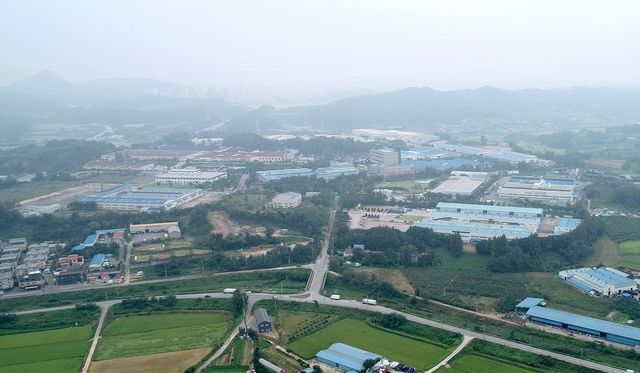 조치원산업단지 전경