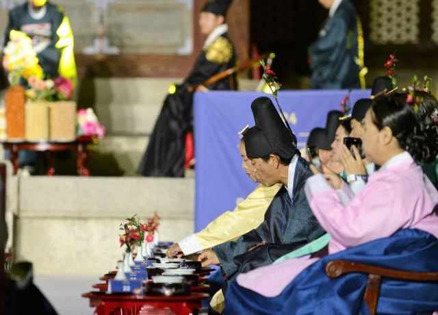 창경궁 야연 행사 모습 