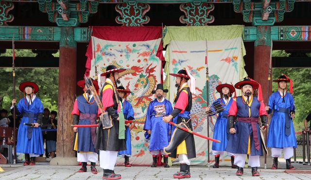 전주 경기전 수문장 교대 의식