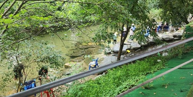 하천물을 사유화한 양평 업소