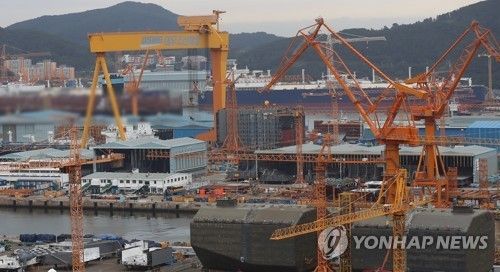 중후장대 산업의 대명사 조선소