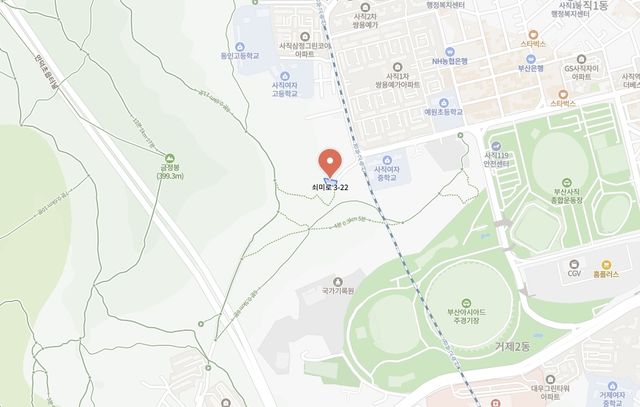 부산 동래구 쇠미로 3-22번지