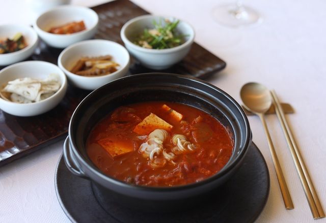 롯데호텔 김치찌개