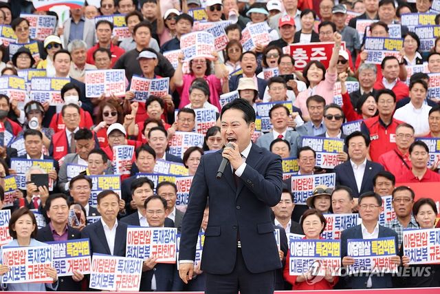 발언하는 국민의힘 장동혁 대표