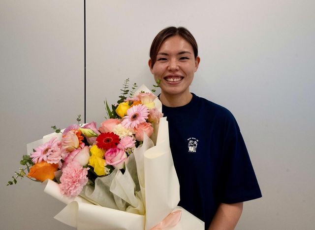 여자부 아시아 쿼터 선수 중 마지막으로 입국한 페퍼저축은행의 시마무라