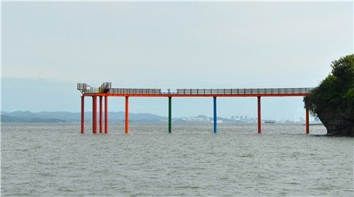 홍성 죽도 해상 관망데크 로드 15일 개통
