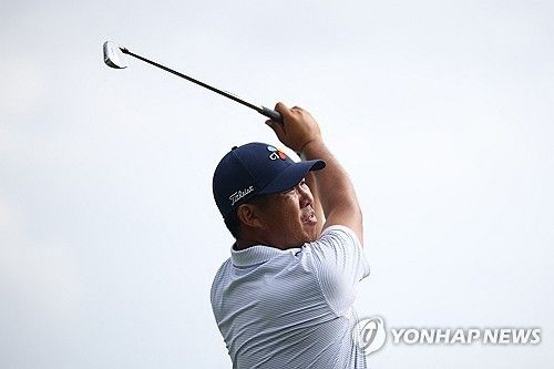 안병훈의 아이언샷.