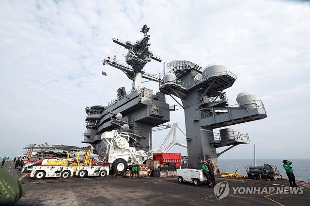 한미일 '프리덤 에지' 2차 훈련…미 항모·3국 전투기 참가