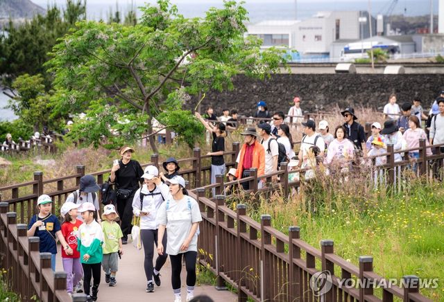 어린이 제주올레 걷기 축제