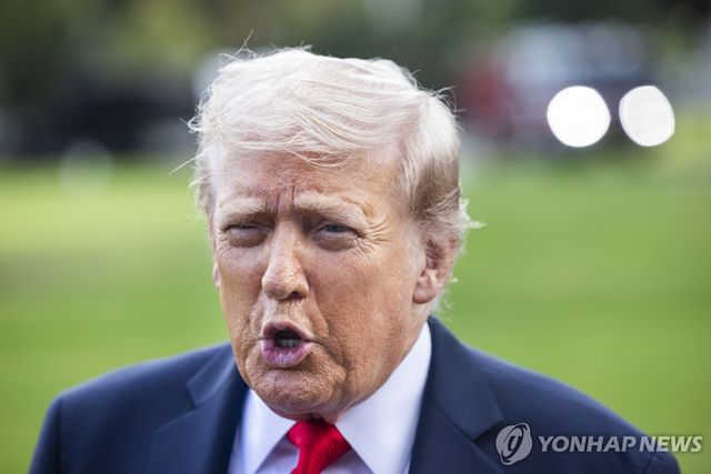 도널드 트럼프 미국 대통령