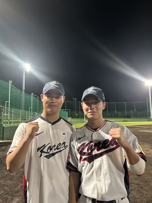 박준성(왼쪽)과 박한결.