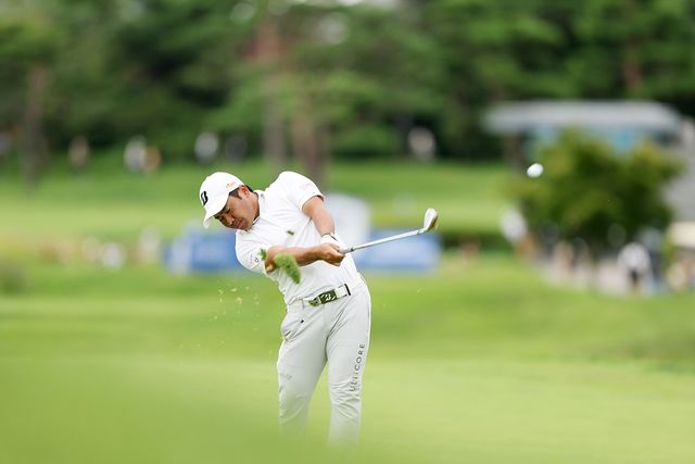 3라운드 선두 히가