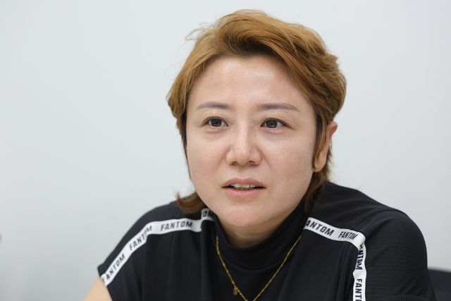 나눔봉사단 전 단장인 란펑친 씨