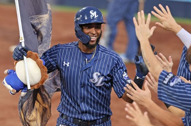 삼성 디아즈가 시즌 46호 홈런을 터뜨렸다.