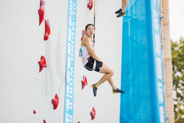 경기를 펼치는 정지민