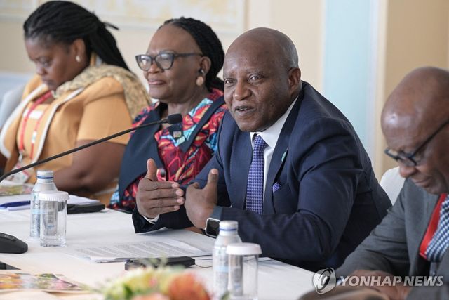 아프리카개발회의(TICAD)에 참석한 나미비아 총리 