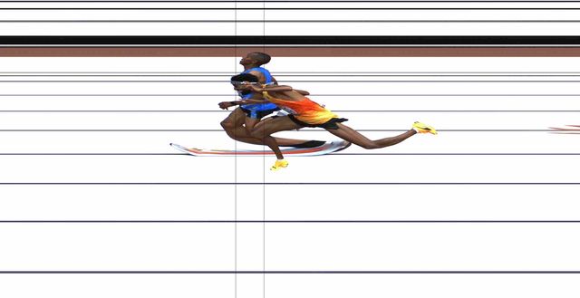 100ｍ 아닌 마라톤…세계육상연맹이 공개한 포토 피니시