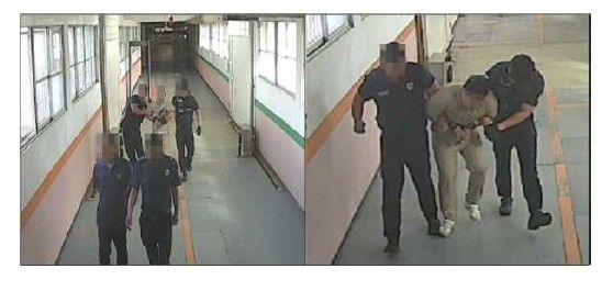 고의적인 '비녀꺾기'로 의심되는 상황