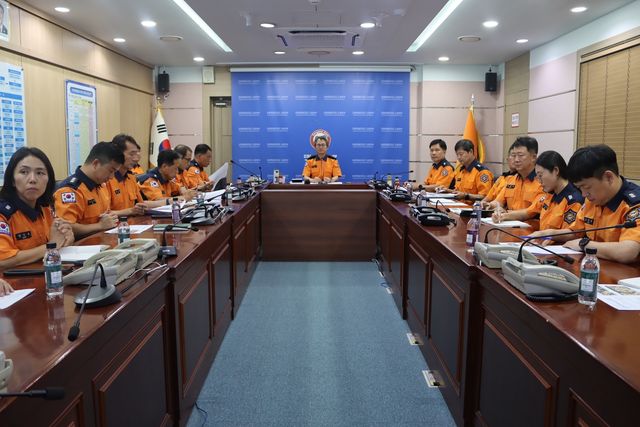 강원소방, 대규모 통신 복구 합동훈련