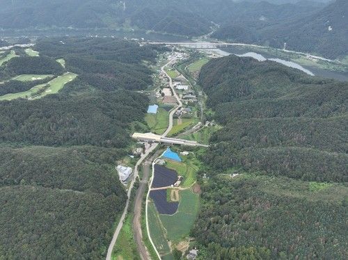 춘천연합마라톤 하프코스 전경