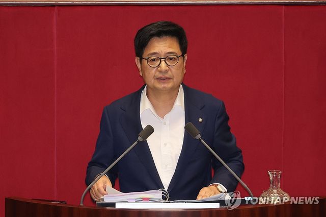 김장겸 의원, 방송문화진흥회법에 대한 무제한 토론