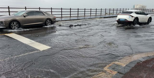 제주시 오라삼동 도로침수