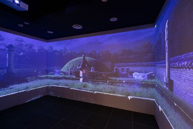 파주 삼릉 역사문화관 내부 모습 