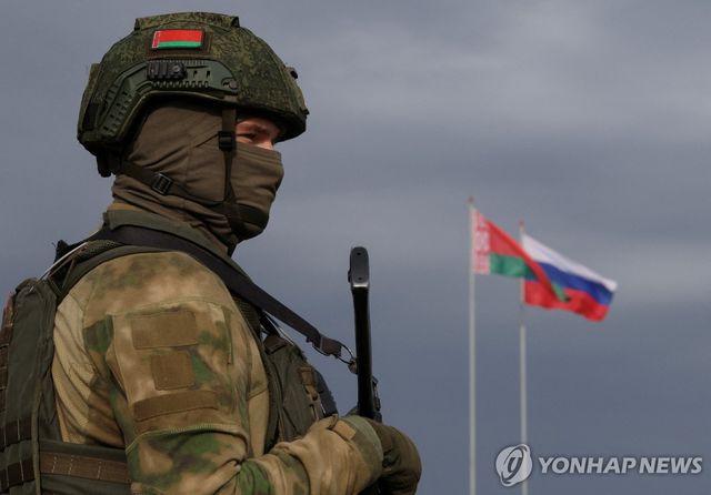 15일(현지시간) 러·벨라루스 합동 군사훈련