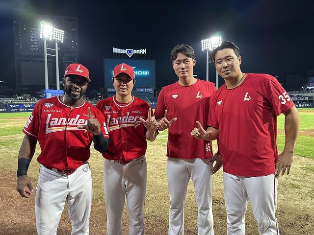 프로야구 역대 네 번째 네 타자 연속 홈런 날린 주역들