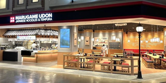 마루가메 우동 매장 전경