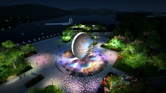 APEC 상징조형물 조감도